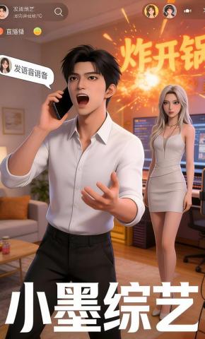 短剧《小墨综艺》海报