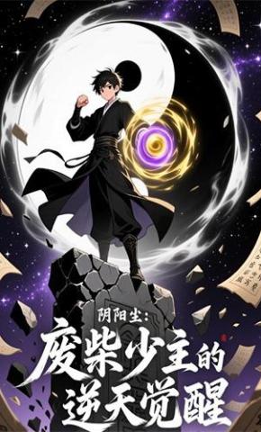 短剧《阴阳尘：废柴少主的逆天觉醒》海报