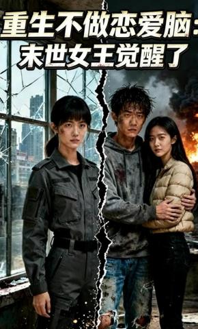 短剧《重生不做恋爱脑：末世女王觉醒了》海报