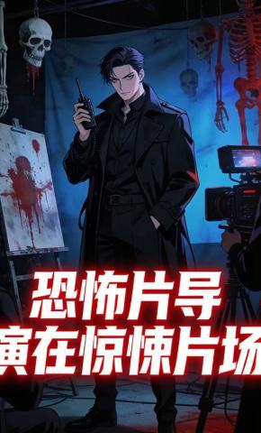 短剧《恐怖片，导演在惊悚片场》海报