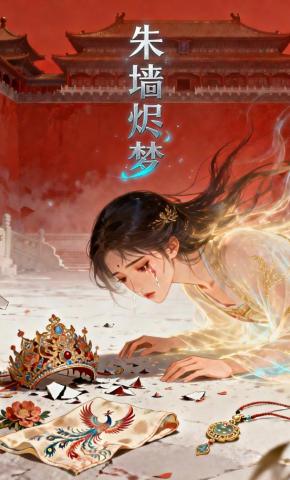 短剧《朱墙烬梦》海报