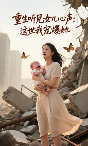 短剧《重生听见女儿心声：这世我宠爆她》海报