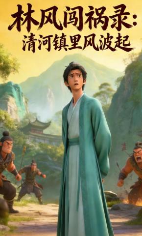 短剧《林风闯祸录:清河镇里风波起》海报