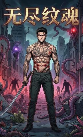 短剧《无尽纹魂》海报