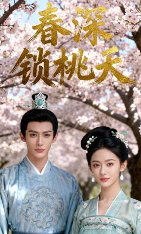 短剧《春深锁桃夭》海报