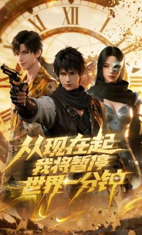 短剧《从现在起，我将暂停世界一分钟》海报