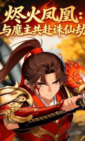 短剧《烬火凤凰：与魔主共赴诛仙劫》海报