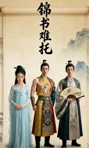 短剧《锦书难拖》海报