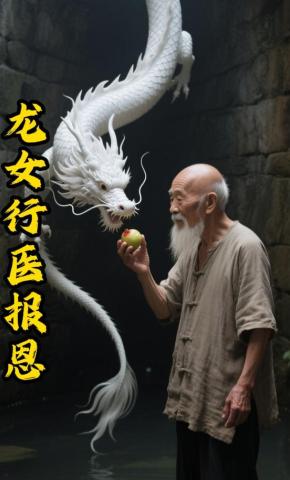 短剧《龙女行医报恩》海报