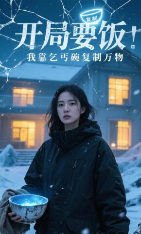 短剧《开局要饭：我靠乞丐碗复制万物》海报