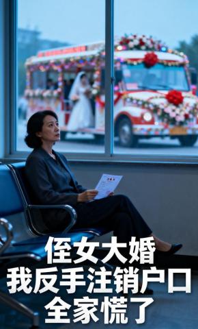 短剧《侄女大婚，我反手注销户口，全家慌了》海报