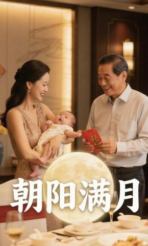 短剧《朝阳满月》海报