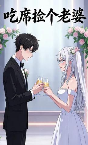 短剧《吃席捡个老婆》海报