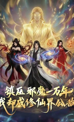 短剧《镇压邪魔一万年，我却成修仙界公敌》海报