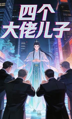 短剧《四个大佬儿子》海报