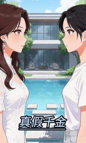 短剧《真假千金》海报