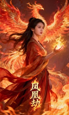 短剧《凤凰劫》海报