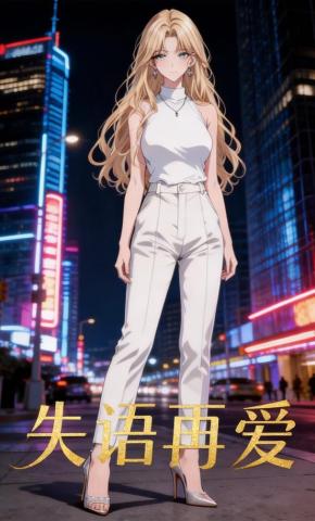 短剧《失语再爱》海报