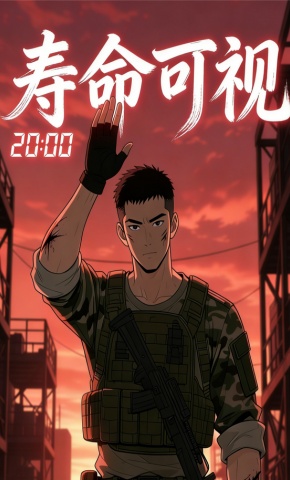 短剧《寿命可视》海报