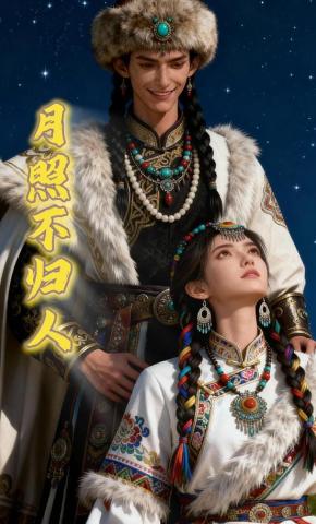 短剧《月照不归人》海报