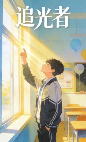 短剧《追光者》海报