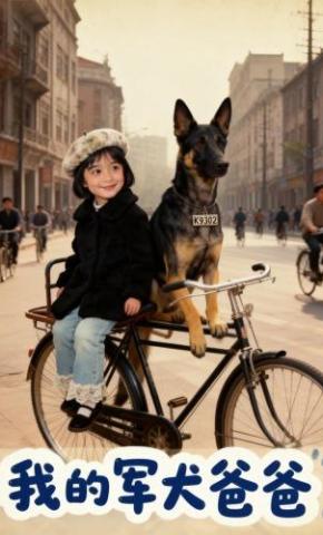 短剧《我的军犬爸爸》海报