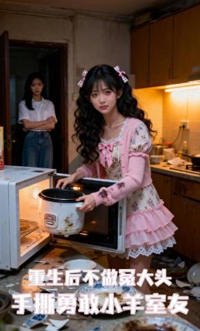 短剧《重生不做冤大头，手撕勇敢小羊室友》海报