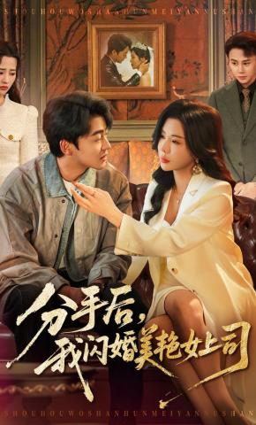 短剧《分手后，我闪婚美艳女上司》海报