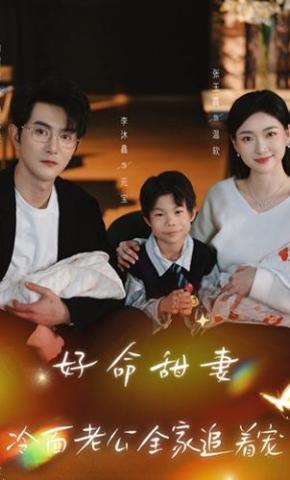 短剧《好命甜妻，冷面老公全家追着宠》海报