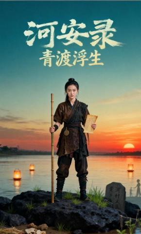 短剧《河安录 青渡浮生》海报