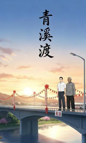 短剧《青溪渡》海报