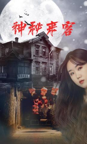 短剧《神秘来客》海报