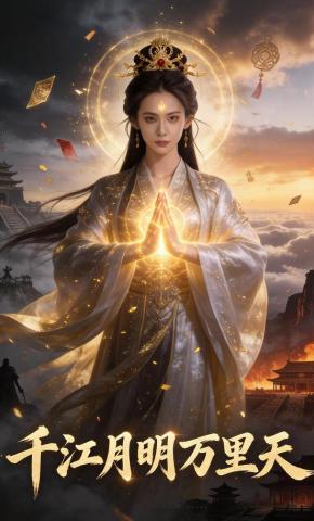 短剧《千江月明万里天》海报