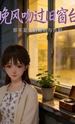 短剧《晚风吻过旧窗台》海报