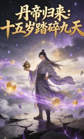 短剧《丹帝归来：十五岁踏碎九天》海报