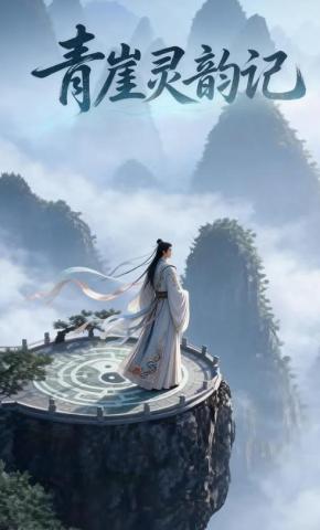 短剧《青崖灵韵记》海报