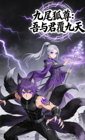 短剧《九尾狐尊：吾与君覆九天》海报