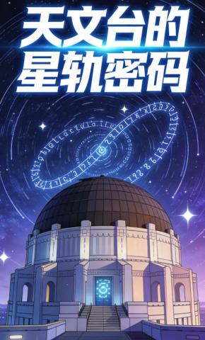 短剧《天文台的星轨密码》海报