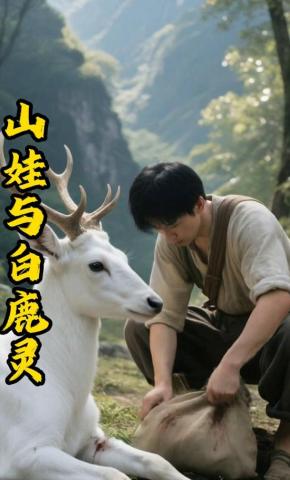 短剧《山娃与白鹿灵》海报