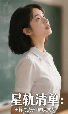 短剧《星轨清单：王梓与孩子们的天文梦》海报