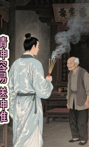 短剧《请神容易 送神难》海报