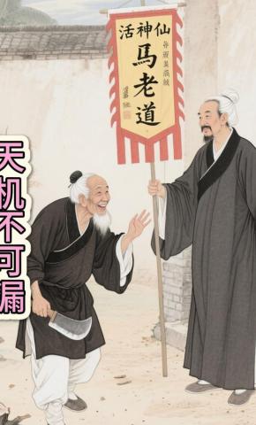 短剧《天机不可漏》海报