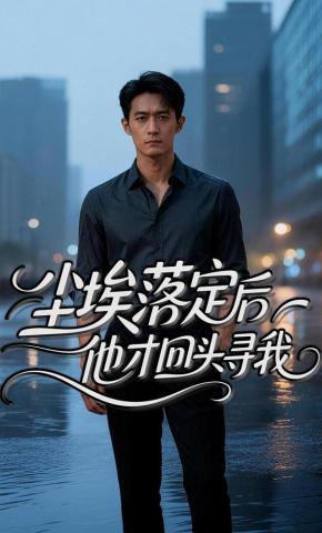 短剧《尘埃落定后，他才回头寻我》海报