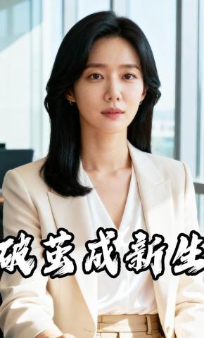 短剧《破茧成新生》海报