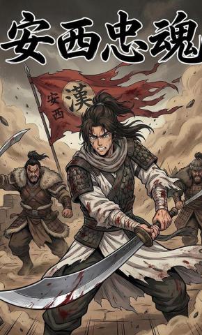 短剧《安西忠魂》海报