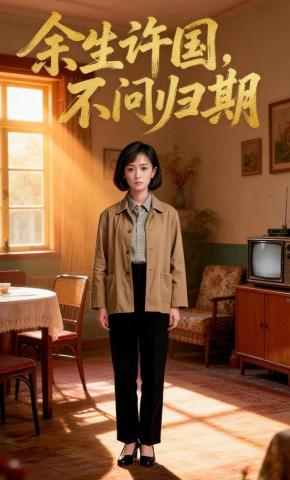 短剧《余生许国，不问归期》海报