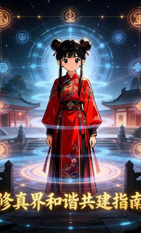 短剧《修真界和谐共建指南》海报