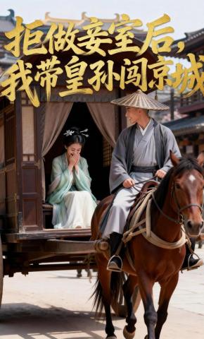 短剧《拒做妾室后，我带皇孙闯京城》海报