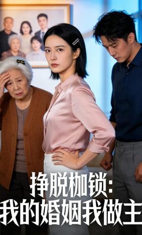 短剧《挣脱枷锁：我的婚姻我做主》海报