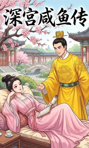 短剧《深宫咸鱼传》海报